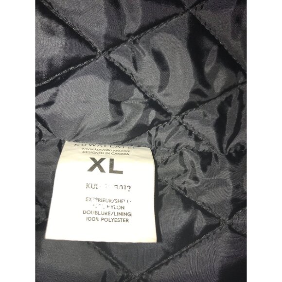 Men's Kuwalla/TEE Mineral Bomber Charcoal XL Full Zip Jacket - Picture 9 of 9